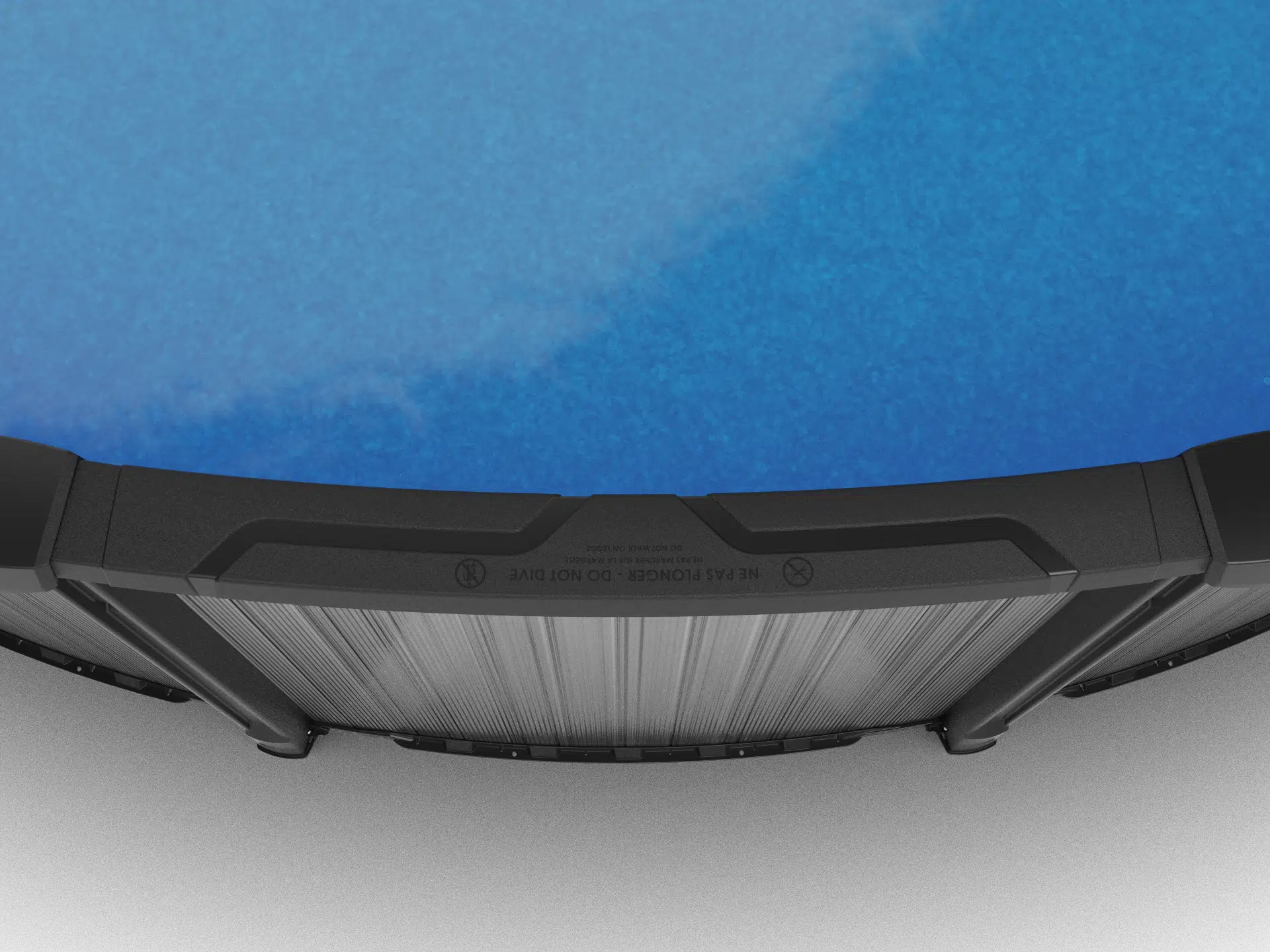Dolphin Liberty 400 cordless robotic pool cleaner front view|Dolphin Liberty 400 charging dock with robot|Dolphin Liberty 400 waterline cleaning close-up|Dolphin Liberty 400 interchangeable filter options|Dolphin Liberty 400 MyDolphin Plus app interface
